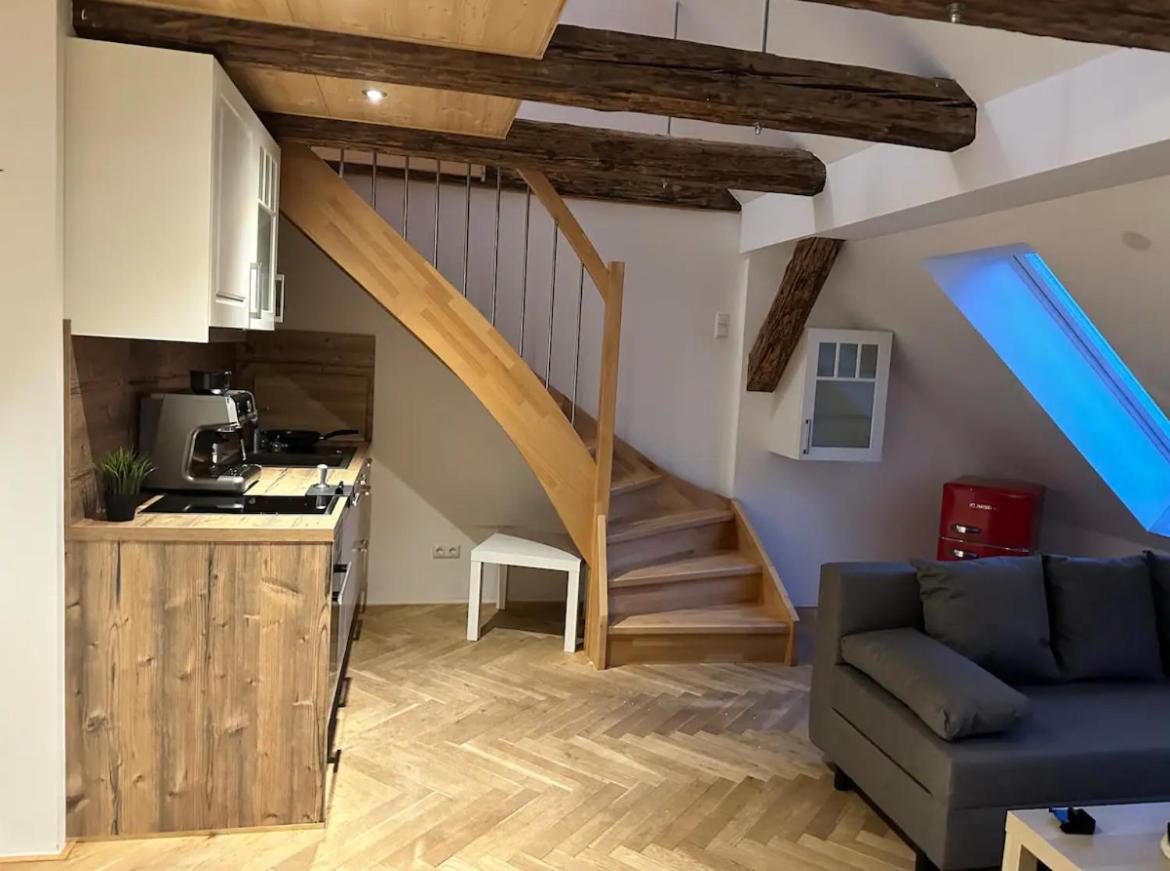 Exklusive Maisonetten Wohnung Mit Gartenzugang Augusta Esterno foto